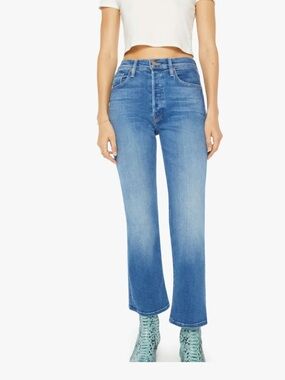 MOTHER the Tripper Ankle Fray in It’s a Small World size 26